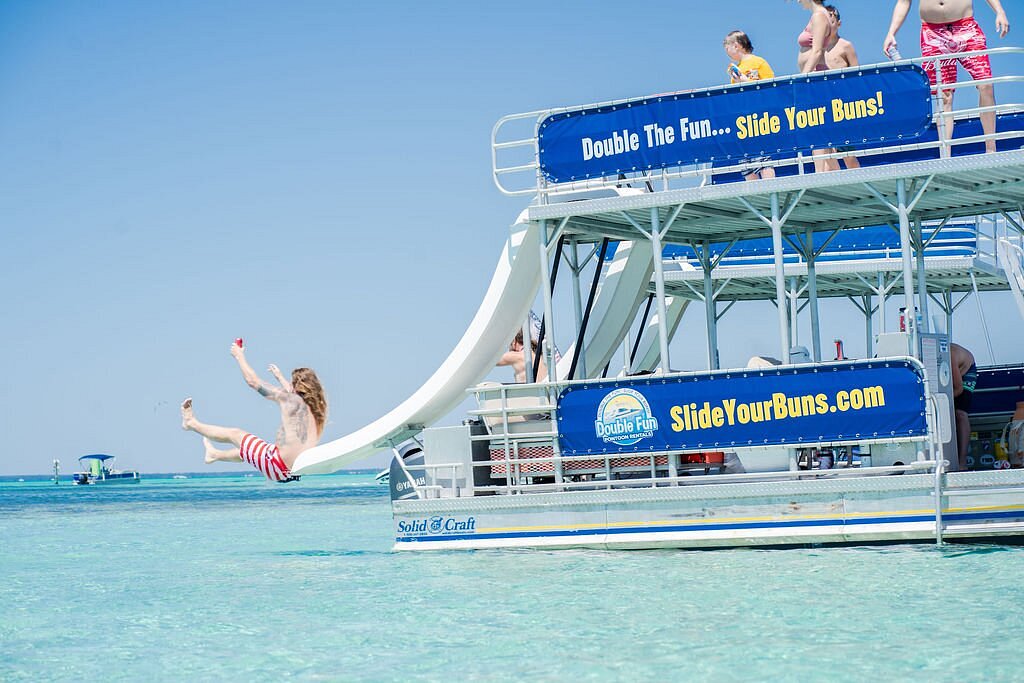 Pontoon rental waiver software check-in for Double Fun Pontoon Rentals guests in Florida