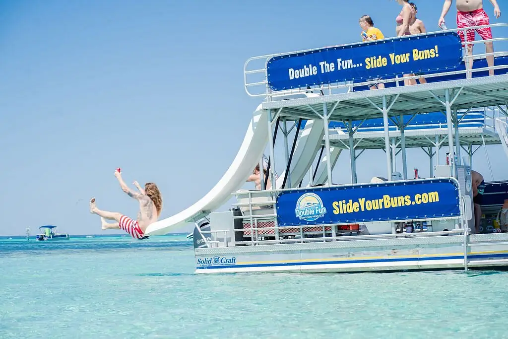 Pontoon rental waiver software check-in for Double Fun Pontoon Rentals guests in Florida